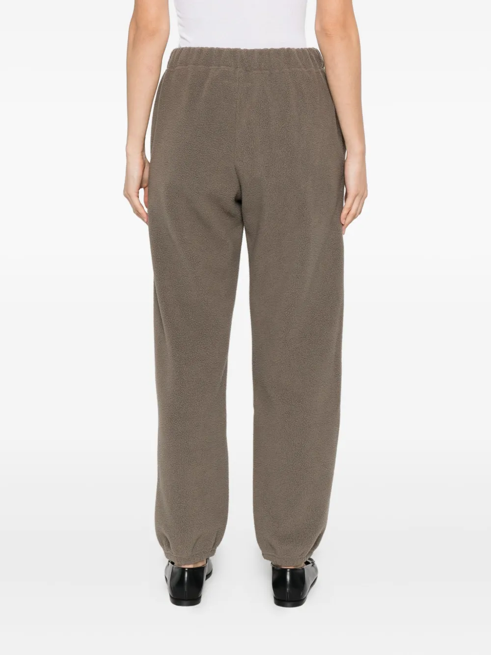 MM6 Maison Margiela Trainingsbroek met geborduurd logo Bruin