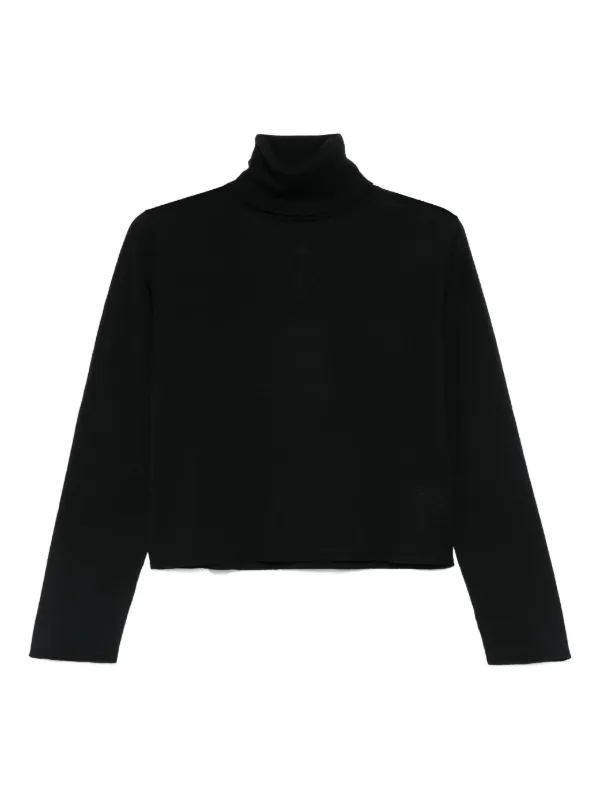 MM6 Maison Margiela Virgin Wool-blend Sweater in Black