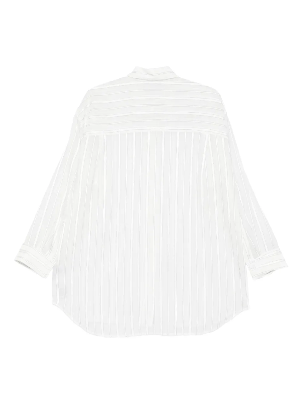 REMAIN Blouse met krijtstreep - Wit