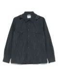 ASPESI jersey hooded jacket - Blue