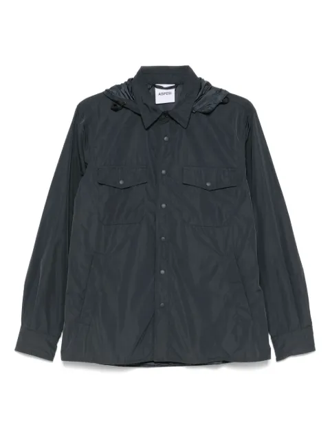 ASPESI jersey hooded jacket
