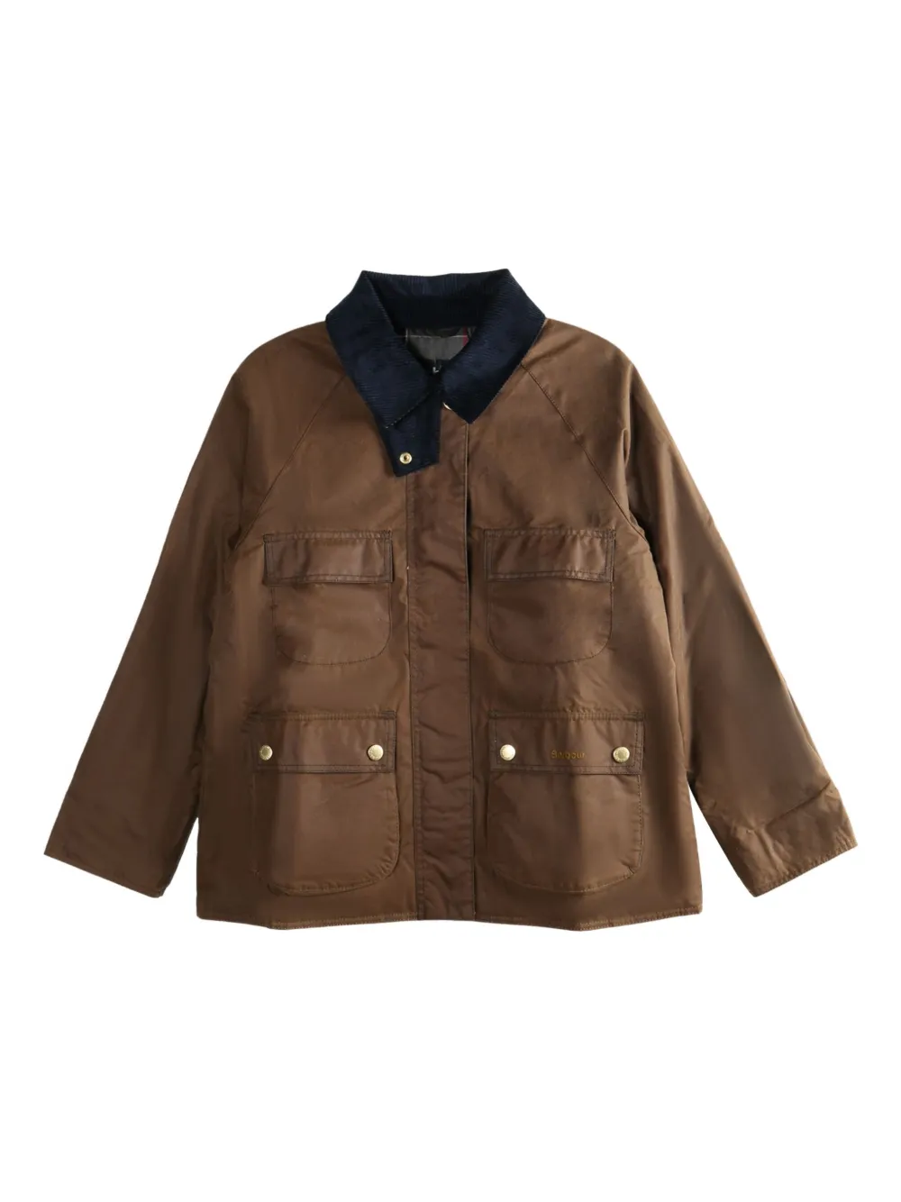 Barbour collar detail utility jacket | marrón | Image 1