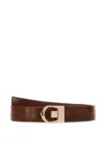 Saint Laurent leather reversible belt - Brown