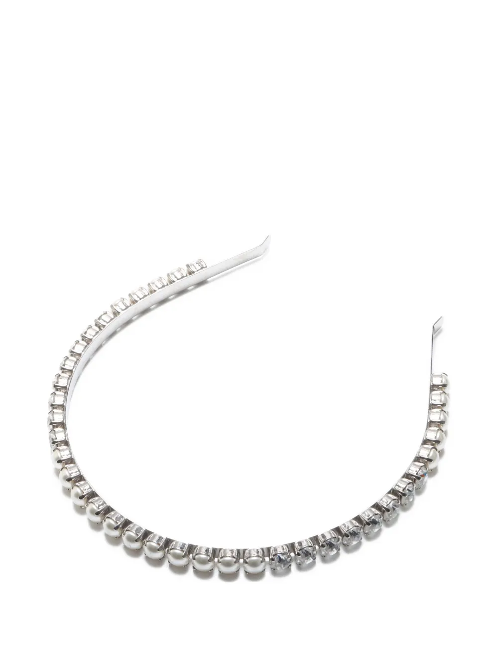 Miu Miu Pre-Owned 2020s rhinestone-embellished head band | Image 2