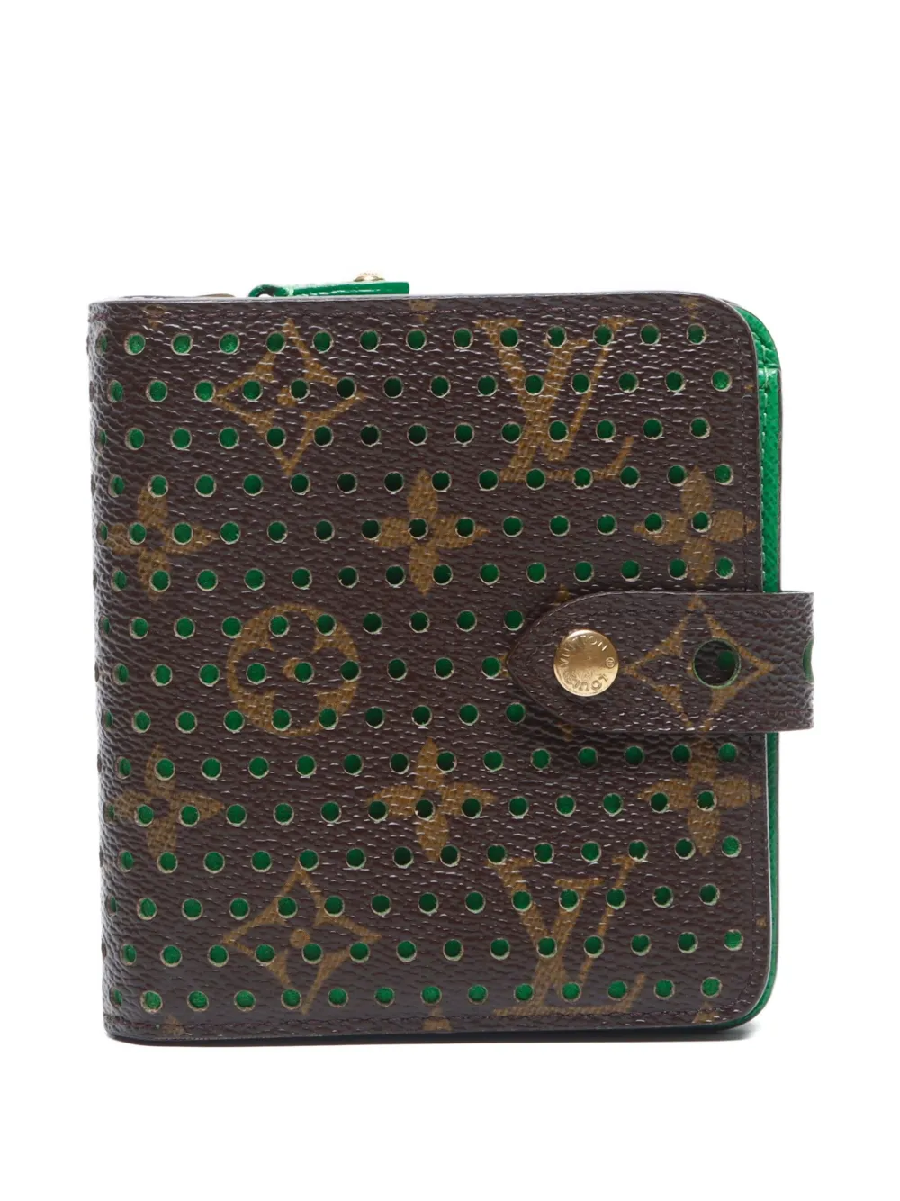 Louis Vuitton Pre-Owned 2006 Monogram perforated wallet | Brown | Image 1