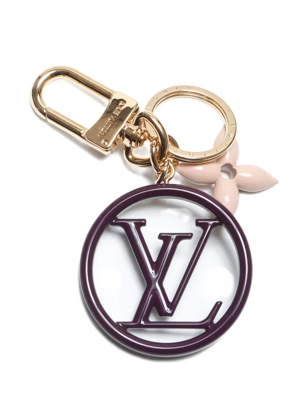 Louis Vuitton Pre-Owned 2017 LV Circle key ring | Gold | Image 1