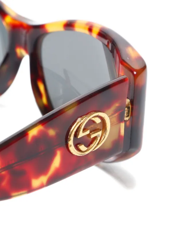 GUCCI キャットアイ サングラス ブラウンほぼ未使用 Gucci Pre-Owned