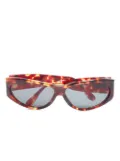 Gucci Pre-Owned 1990s cat-eye sunglasses - Brown
