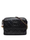 CHANEL Pre-Owned 1994-1996 Matelassé CC-Mark shoulder bag - Black