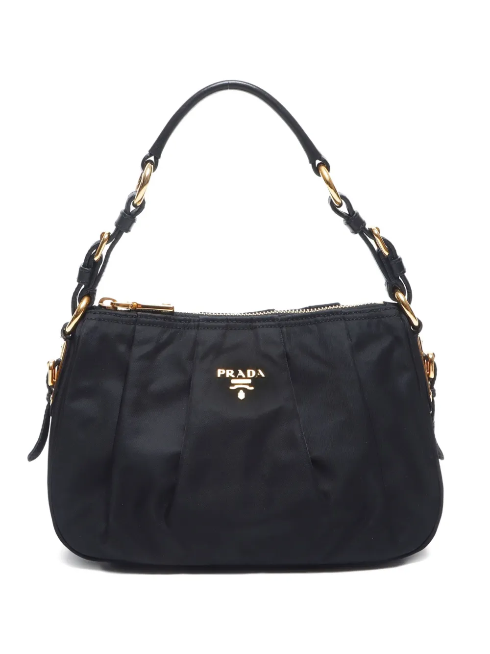 Prada Pre-Owned 2010-2020s tessuto shoulder bag | Black | Image 1