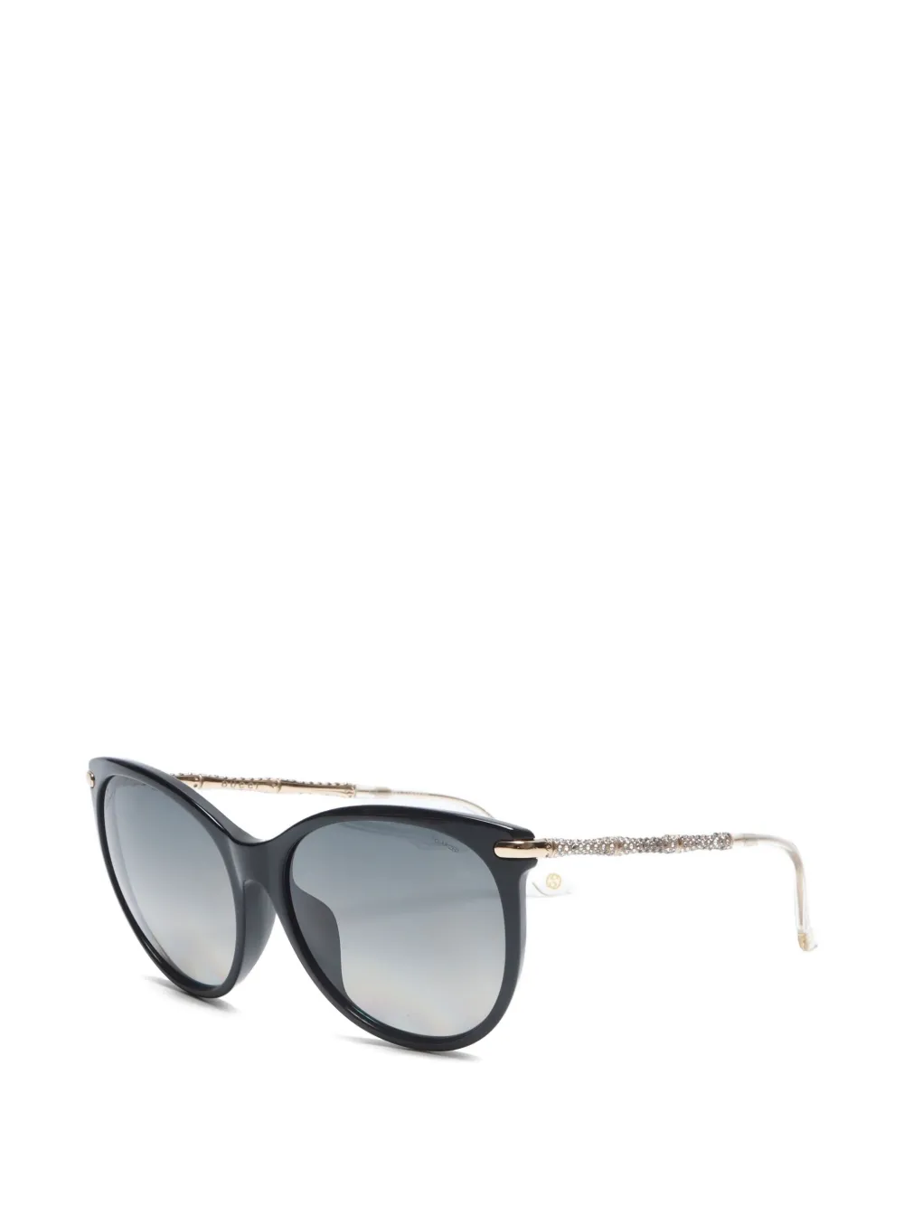 Pre-owned Gucci 2020s Rhinestone-embellished Sunglasses