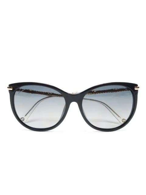 Gucci Pre-Owned 2020s ラインストーン サングラス