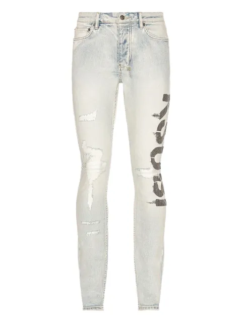 Ksubi distressed skinny jeans