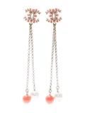CHANEL Pre-Owned 2019 CC Mark drop earrings - Gold