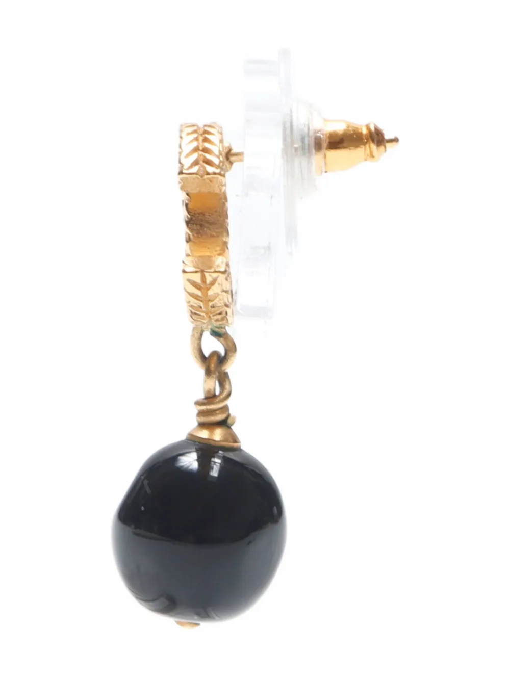CHANEL Pre-Owned aretes con logo CC 2014 | Image 2