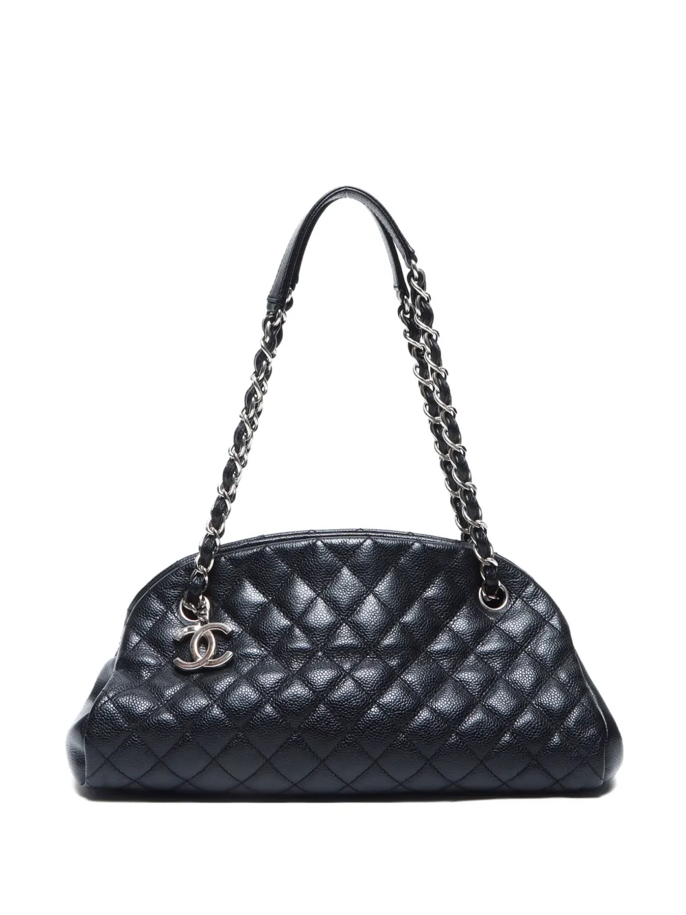 CHANEL Pre-Owned 2013 Mademoiselle Bowling shoulder bag - ブラック CHANEL Pre-Owned 2013 Mademoiselle Bowling shoulder bag - ブラック