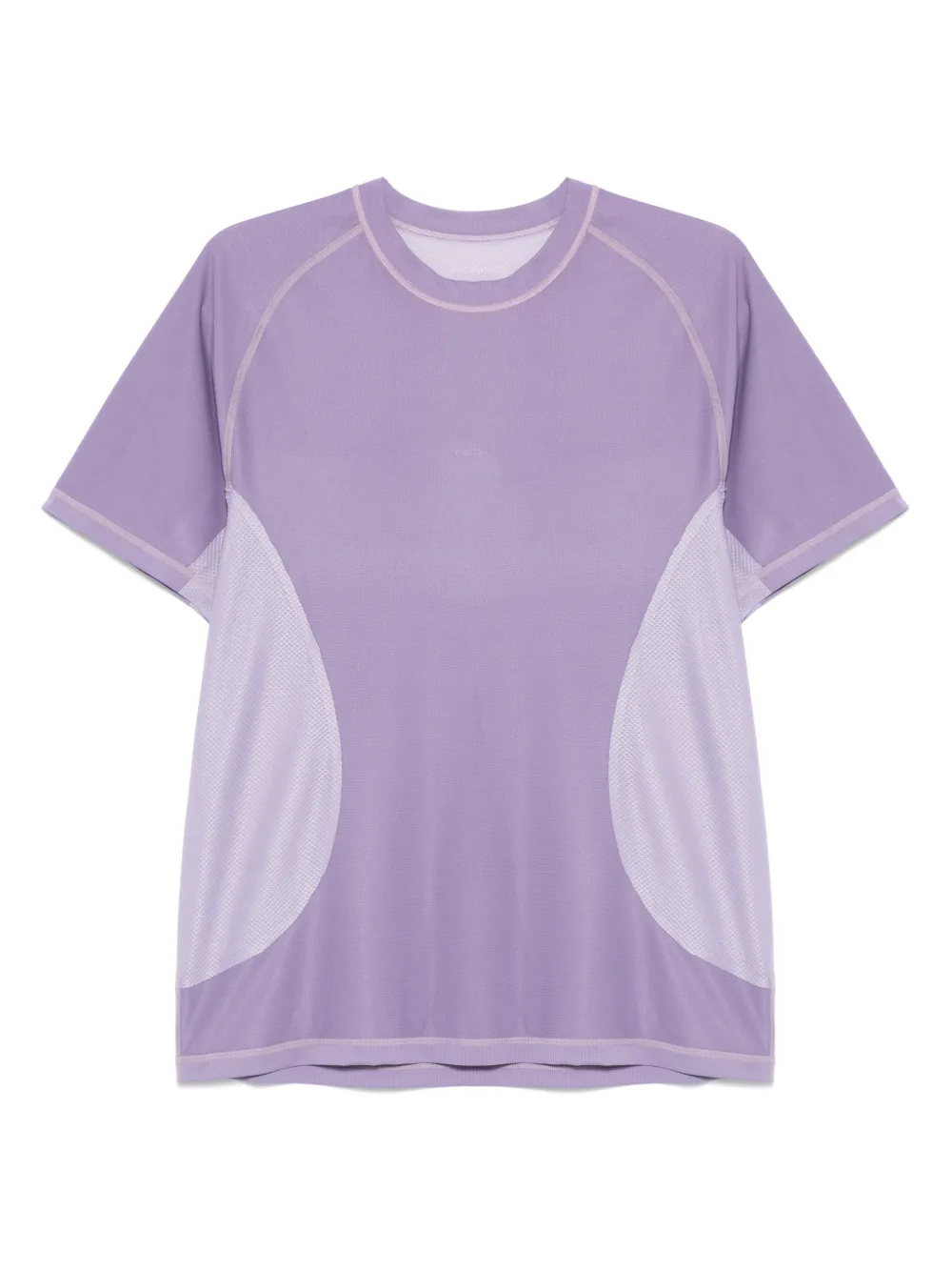 Satisfy logo-print T-shirt | Purple | Image 1