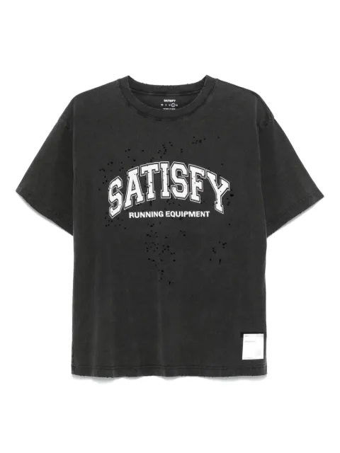 Satisfy logo-print T-shirt 