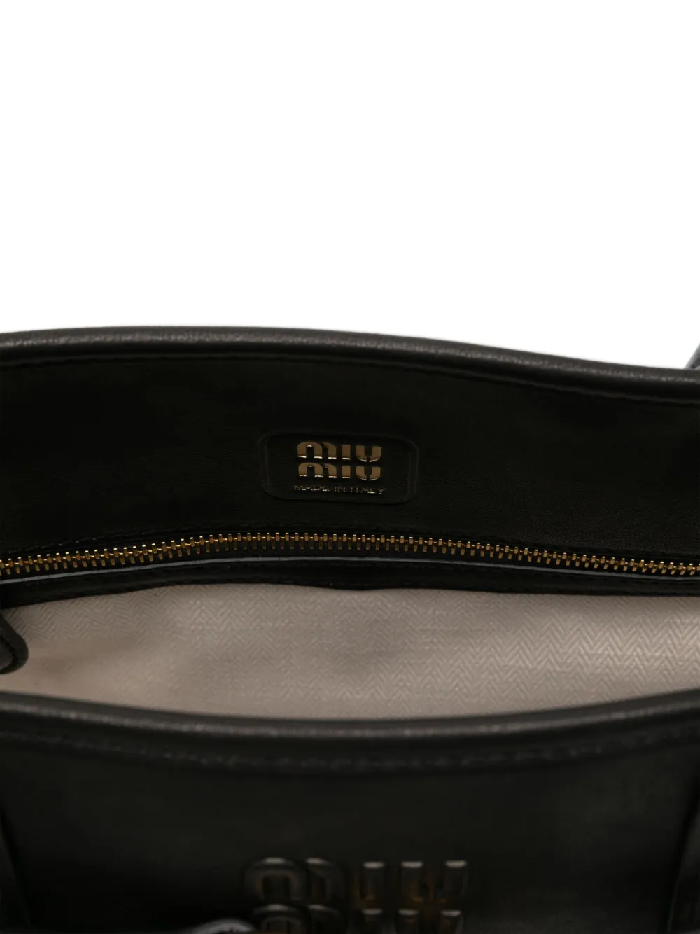 Miu Aventure shopper Zwart