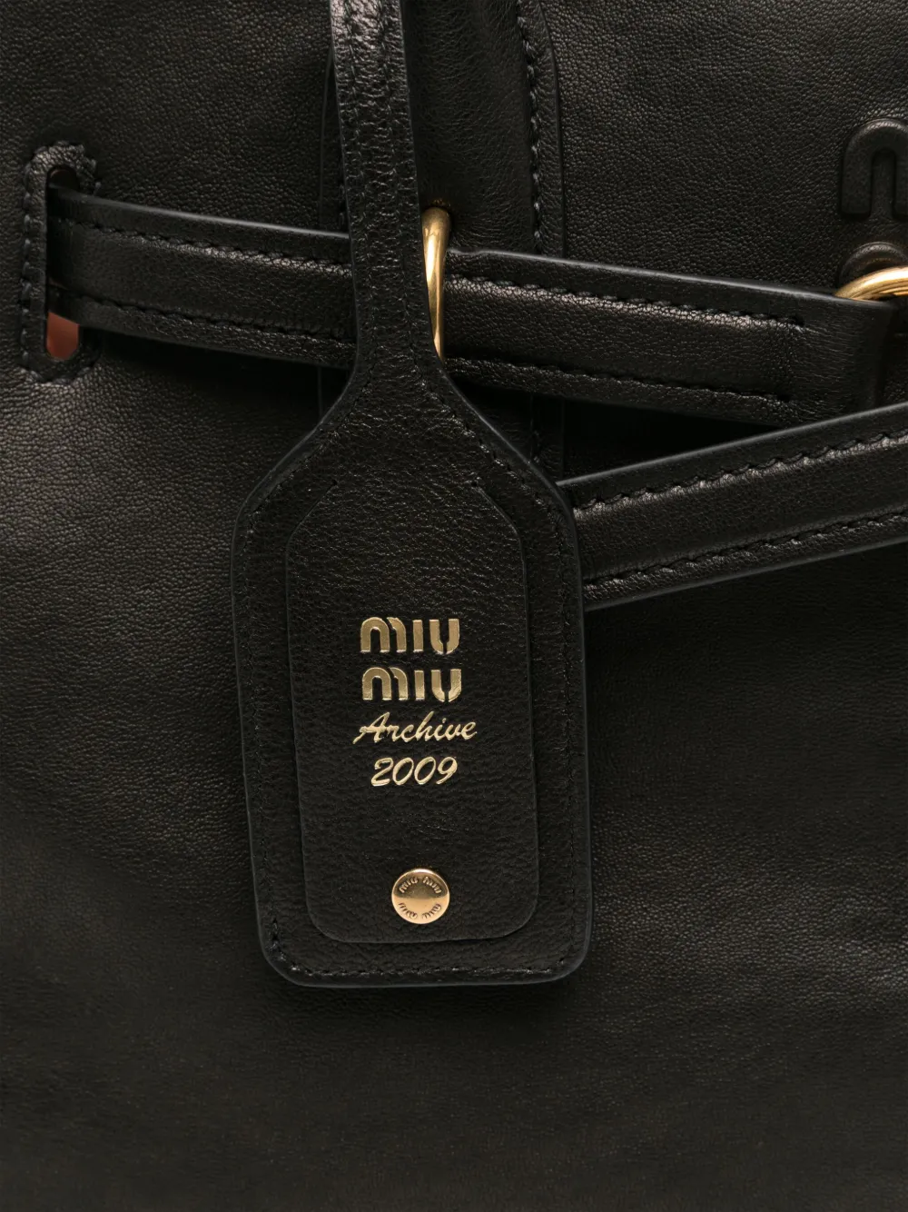 Miu Aventure shopper Zwart