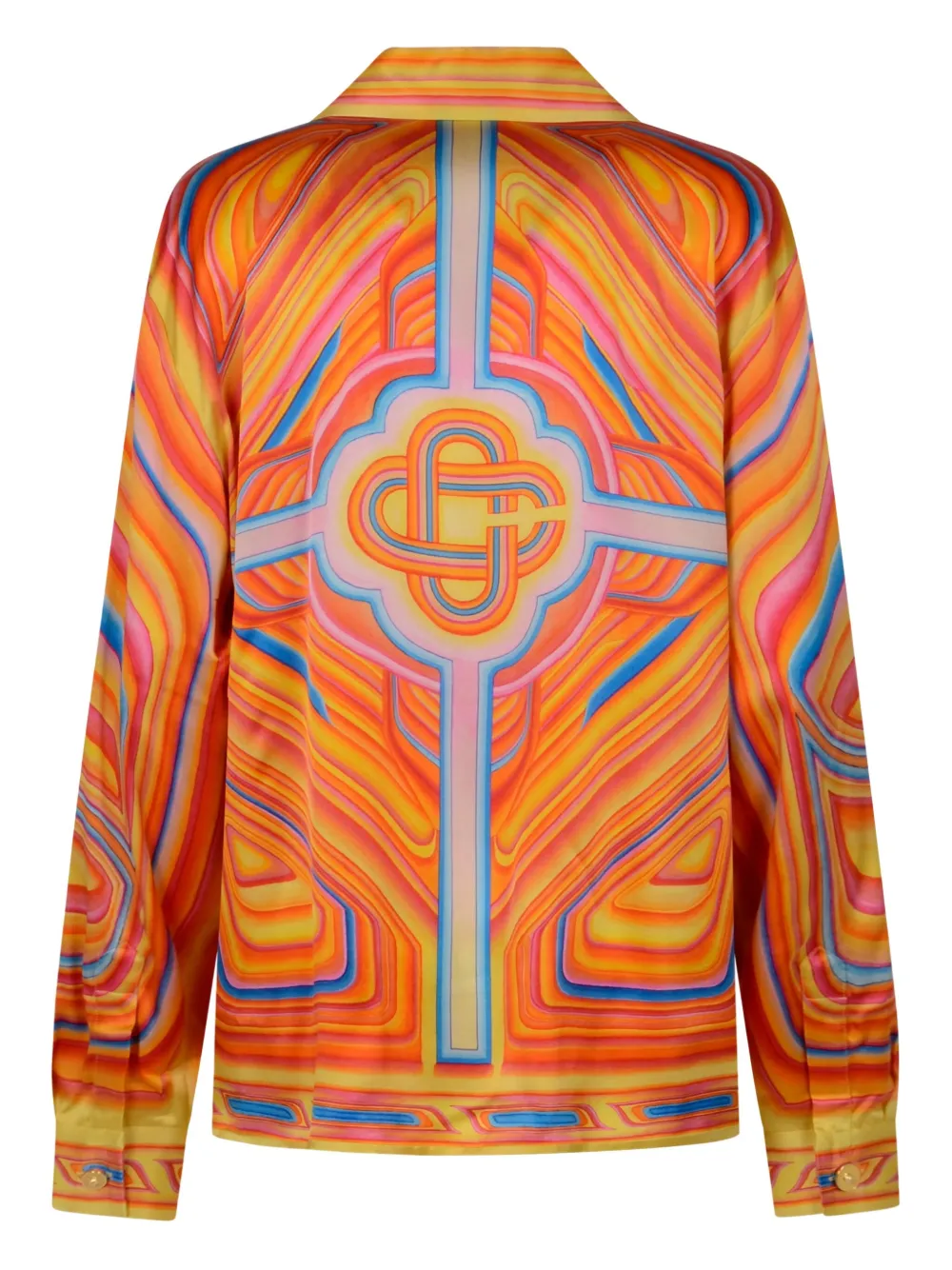 Casablanca Zijden blouse Oranje