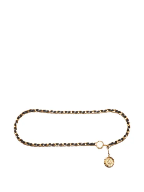 CHANEL Pre-Owned 1980s chain belt