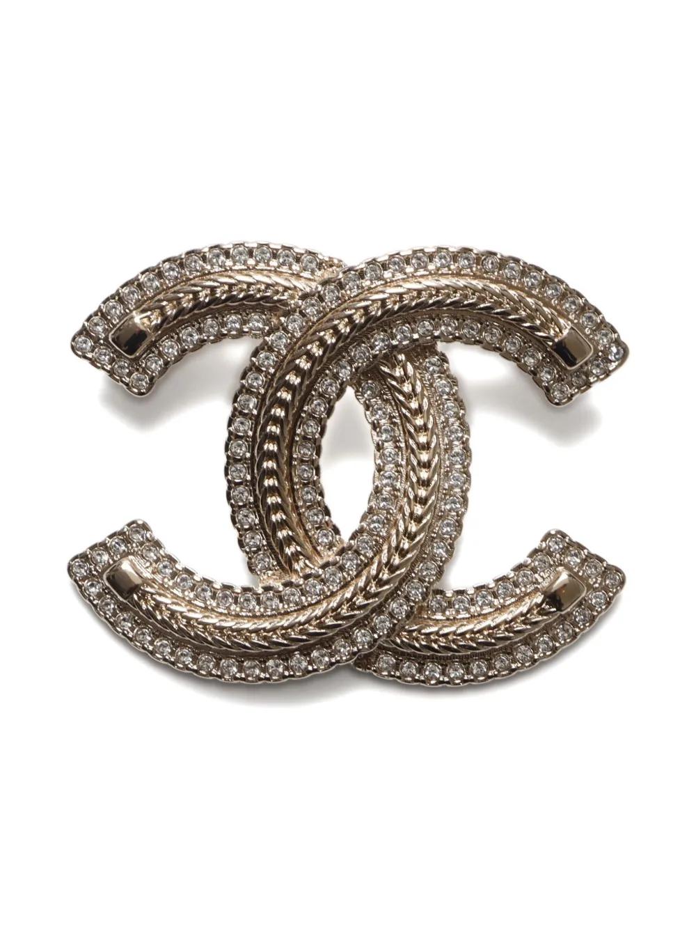 Pre-owned Chanel 2024 Cc Brooch