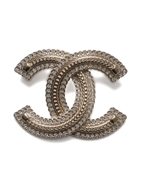 CHANEL Pre-Owned 2024 CC Brosche
