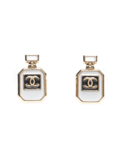 CHANEL Pre-Owned 2025 bottle-motif stud earrings