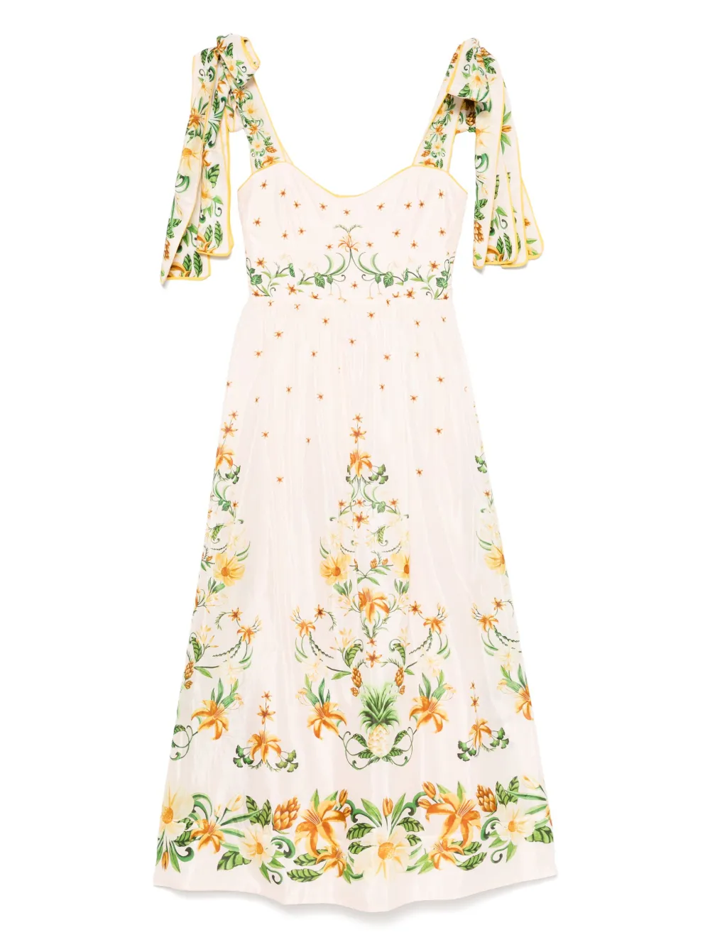 Botanical Beauty midi dress