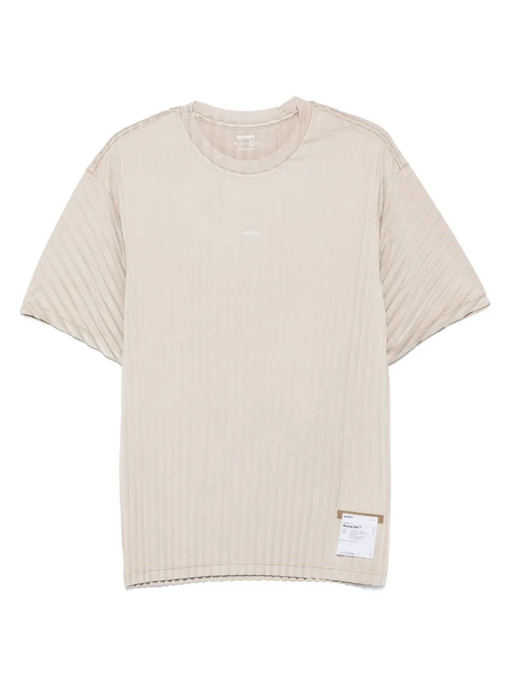 Satisfy playera con parche del logo | neutro | Image 1