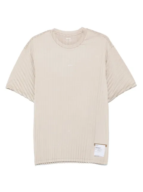 Satisfy logo-patch T-shirt 