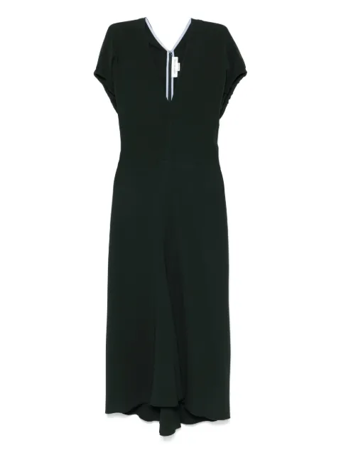 Victoria Beckham V-neck midi dress