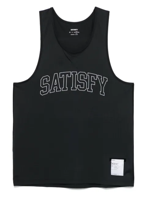 Satisfy logo-print tank top 