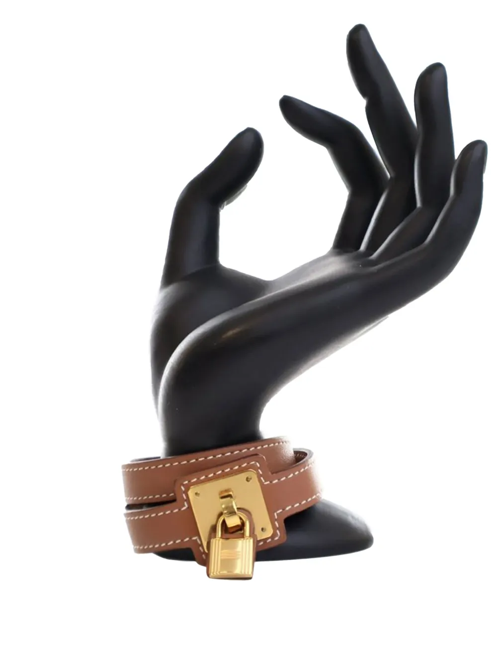 Hermès Pre-Owned 2020 スイフト O ケリー ドゥブルトゥール コスチューム ブレスレット - ブラウン Hermès Pre-Owned 2020 スイフト O ケリー ドゥブルトゥール コスチューム ブレスレット - ブラウン