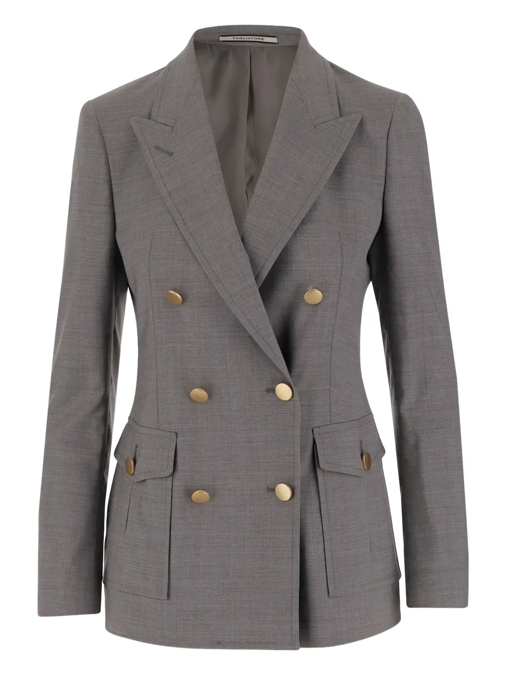 Tagliatore Blazer met dubbele rij knopen Grijs