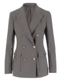 Tagliatore double-breasted blazer - Grey