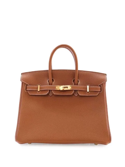 Hermès Pre-Owned 2021 Togo Birkin Retourne 25 handbag