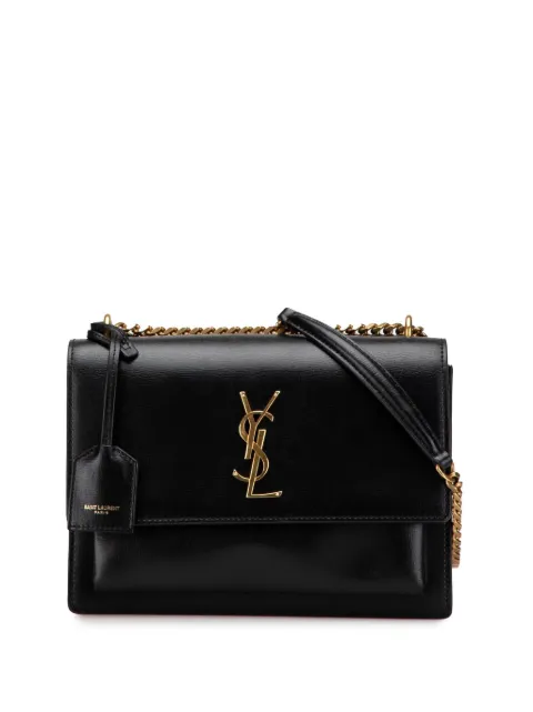Saint Laurent Pre-Owned 2018 Medium Leather Monogram Sunset crossbody bag