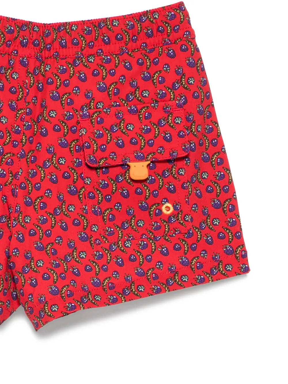 Save The Duck Kids Zwembroek met print Rood
