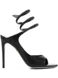 René Caovilla 110mm Audrey sandals - Black