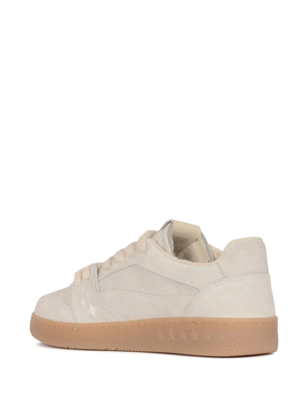 Enterprise Japan Egg Rocket suede low-top sneakers Neutrals