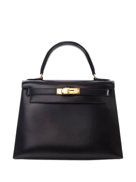 Hermès Pre-Owned 1998 Box Calf Kelly Sellier 28 satchel
