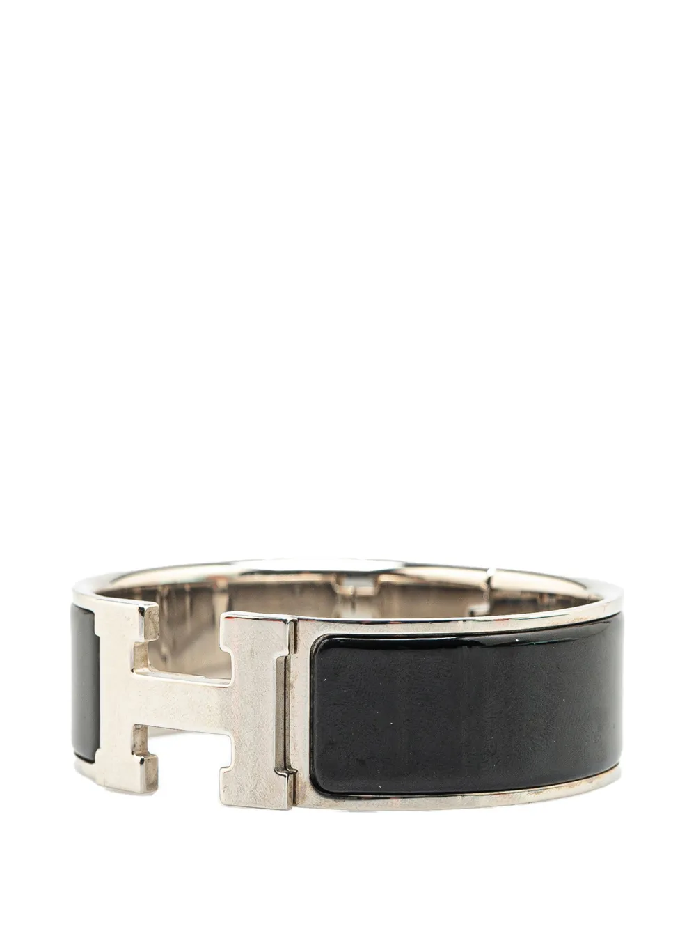 Hermès Pre-Owned pulsera del siglo XX Wide Enamel Clic Clac H Bracelet PM | Image 2