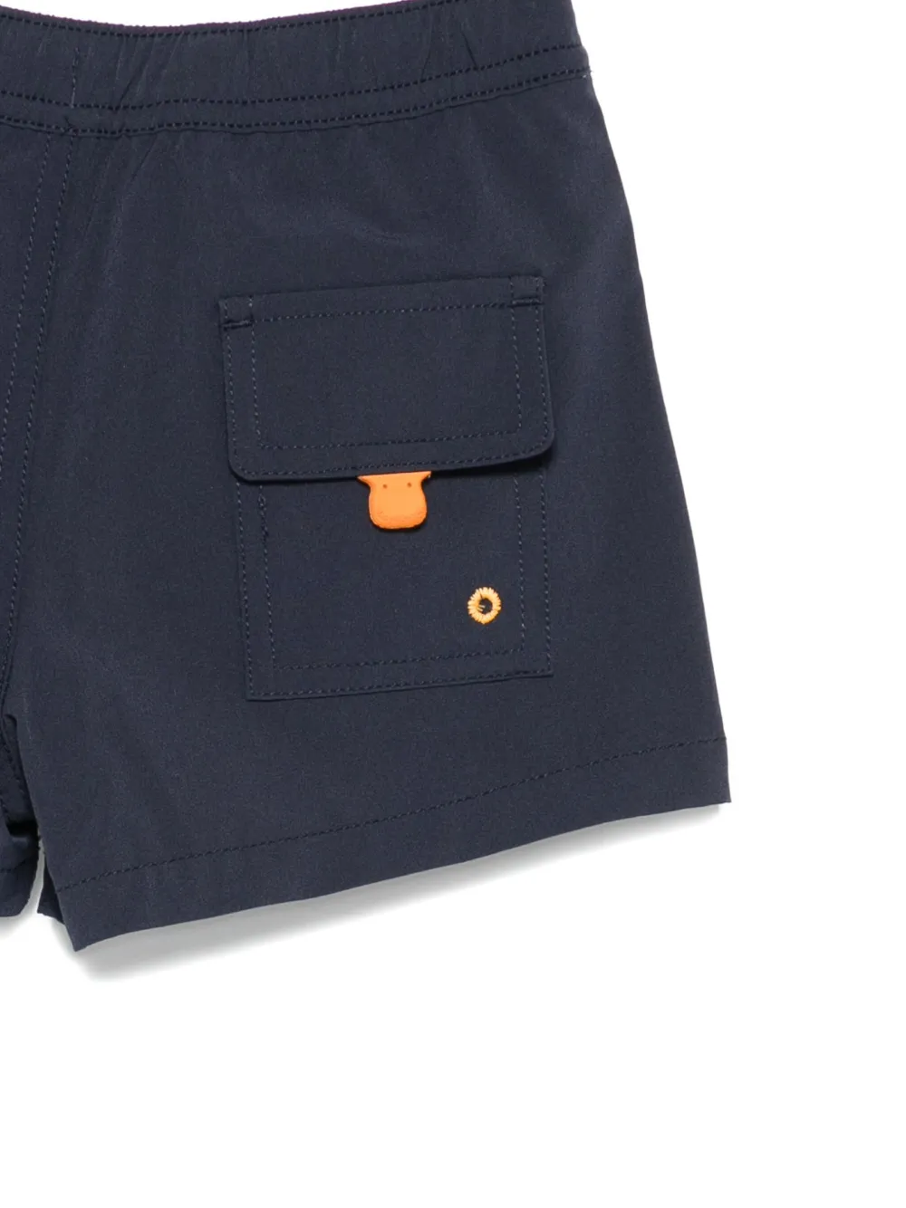 Save The Duck Kids Zwembroek met trekkoordtaille Blauw