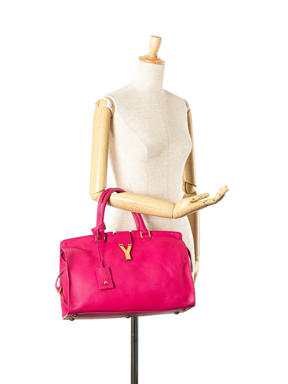 Saint Laurent Pre-Owned 2014 Small Calfskin Cabas Chyc satchel | Pre-Owned | Image 2