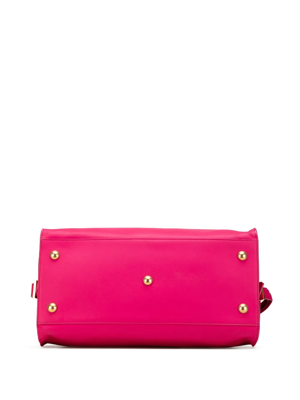 Pre-owned Saint Laurent 2014 Small Calfskin Cabas Chyc Satchel