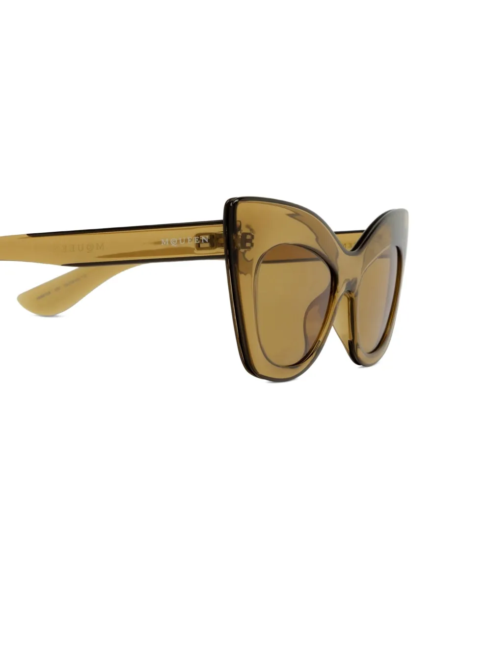 Alexander McQueen AM0516S Yellow Geel