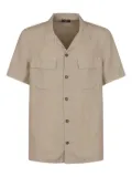 Peserico short-sleeve shirt - Neutrals
