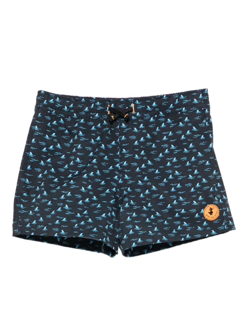 Save The Duck Kids Zwembroek met haaienprint Blauw